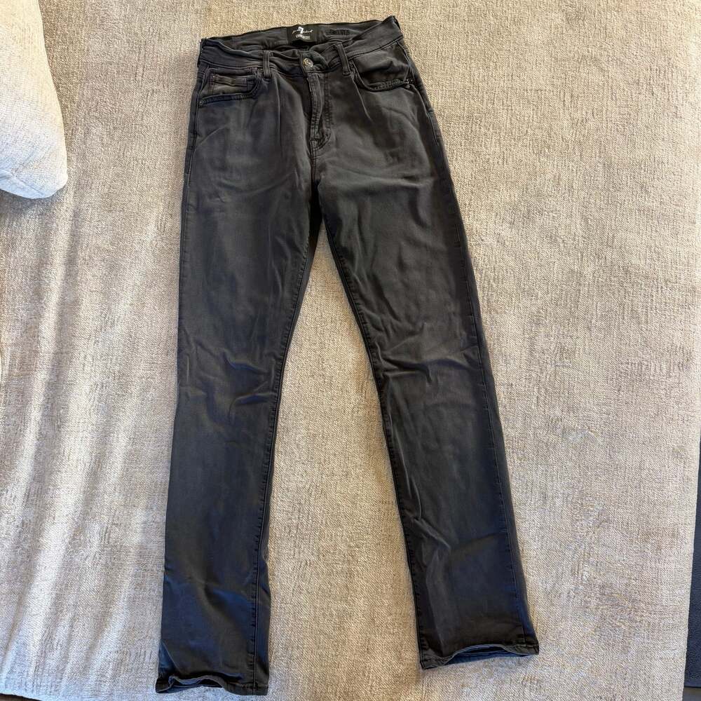 7 for all mankind Luxesport Slimmy Jeans Faded black